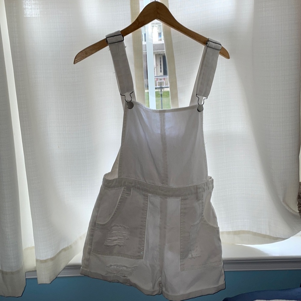 White shortalls